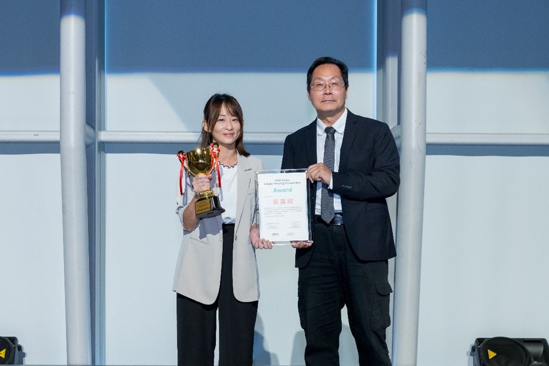 第一名:吳晨欣 – 高雄市立聯合醫院